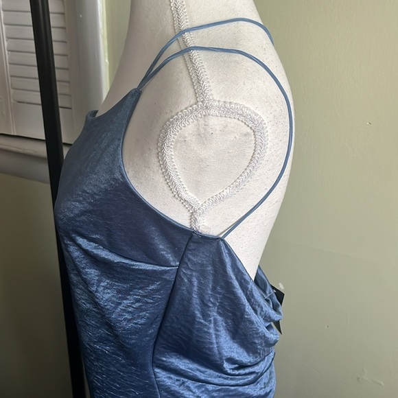 South Moon Under One Shoulder Back Cowl Detail Mini Dress - Picture 13 of 17